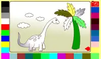 Jogo de colorir Dinossauro Screen Shot 0