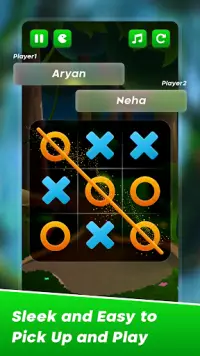 Tic Tac Toe - 2 player Game Screen Shot 2