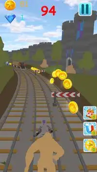 Subway Knight Runner Screen Shot 0