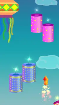 Diwali Rockets - Fun Casual Arcade Festival Game Screen Shot 3