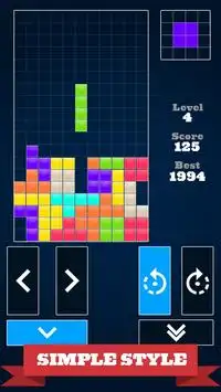 Brick Edition for Tetris Screen Shot 1