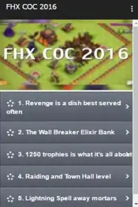 FHX COC 2016 Screen Shot 1