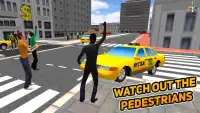 Таксист City 3D игры 2014 Screen Shot 1