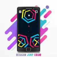 Hexagon Jump Color Screen Shot 5