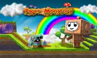 Paper Monsters 3d platformer Screen Shot 0