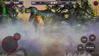 Lion vs Dinosaur Animal Simulator Game Screen Shot 3