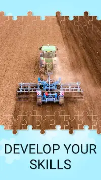 Puzzles tracteur John Deere Screen Shot 3