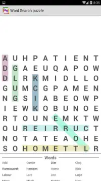 Word Search Puzzle : Search in Word Screen Shot 10