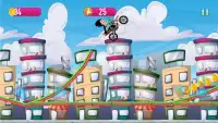 Robin Super Titans Go superhero Moto Racing Screen Shot 1