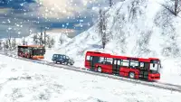 Coach Driver Snow Simulator Screen Shot 3