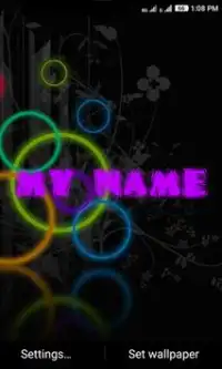 My Name Neon Screen Shot 7