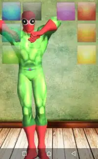 Dancing green monster (bobol) Screen Shot 3
