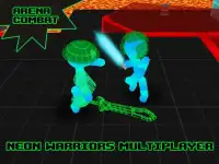 stikmen neon warriors multiplayer Screen Shot 9