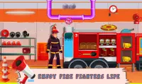 Pretend My Fire Station: Town Firefighter Games Screen Shot 0
