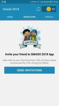 smash 2018 - earn unlimited money Screen Shot 1