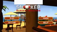 Snooker Master Summer Beach Screen Shot 1