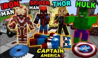 Captain Mod America Addon MC Pocket Edition Screen Shot 1
