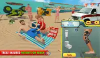 Bagnino salvataggio Beach emergenz Giochi Hospital Screen Shot 13