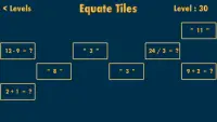 Equate - Tile Matching Math Game Screen Shot 3
