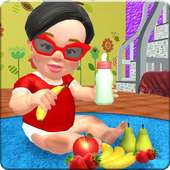 Little Baby Home Alone : Kids Fun & Care Game 3D
