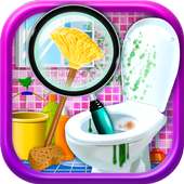 Messy Bathroom Hidden Objects