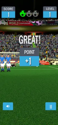 Copa do Mundo Livre Kicks Screen Shot 3