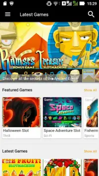 Internet Free Slots - Mobile Games Screen Shot 0