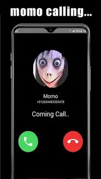 The New Momo Creepy Fake Chat And Video Call 2020 Screen Shot 0