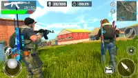 Free Squad Survival Firing Battleground Strike 3D Screen Shot 0