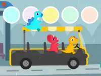 恐竜バス - 子供向けペイントゲーム Screen Shot 9