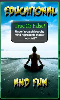 Yoga Quiz Educational Trivia Screen Shot 2