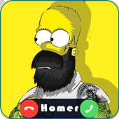 Amazing Homer fake call for the simpsons simulator