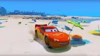 Super Hero Cars Lightning Mcqueen Car Racing Games Screen Shot 5