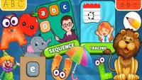 Kids Preschool Learning Games -ABC, 123 & Coloring Screen Shot 0