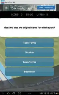 Sports Trivia Quiz Screen Shot 5