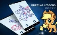 How to Draw My  Cute Dolls Little Pony Screen Shot 1
