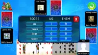 Spades Card Game Screen Shot 5