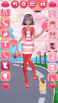 Anime Girls Fashion - Makeup & Dress up Screen Shot 14