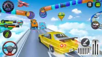 Mega Ramp Car Stunts Race Game Screen Shot 1