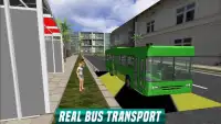 Реальный автобус Транспорт Пар Screen Shot 0