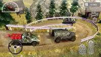 Cuộc phiêu lưu xe tải quân đội 2018: Trò chơi xe Screen Shot 3