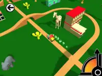 Play & Create Your Town - Free Kids Toy Train Game Screen Shot 3