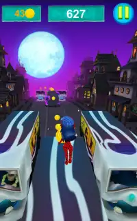 Subway Surfing Ladybug: Free Cat Noir Subway Surf Screen Shot 4