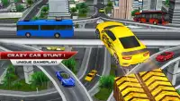 पागल कार असंभव स्टंट चुनौती खेल Screen Shot 3
