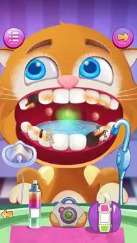 Kitty Cat Dentist Screen Shot 2