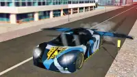 Extreme Car Racing:Flying game Screen Shot 11