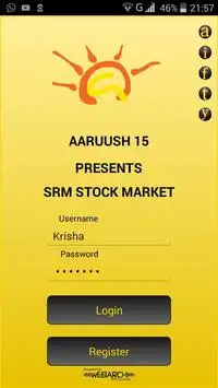 SRM Stock Market Screen Shot 1