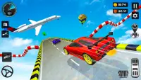 รถแข่งโลดโผน :Crazy Car Stunts Screen Shot 3
