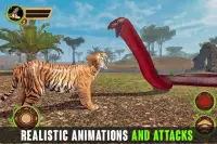 Anaconda Snake Attack Sim 3D Screen Shot 0