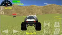 Monster Car Battle Racing Screen Shot 1